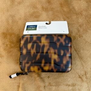 Open Story Hardside Toiletry Case Dopp Kit Tortoise NWT